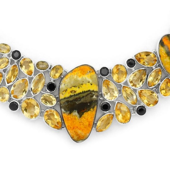 Bumble Bee Jasper Multi Gem Fancy