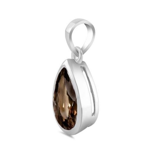 Drop Smokey Pendant