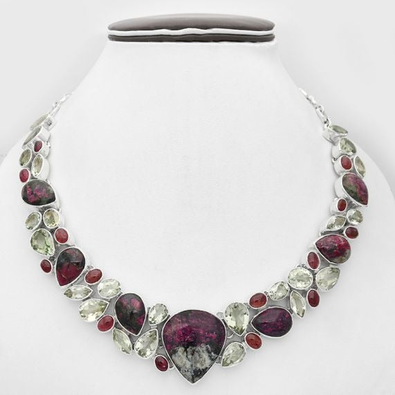 Eudialyte, Green QT,Ruby