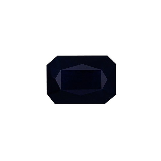 BLUE SAPPHIRE Emerald Cut  0.87 Carat