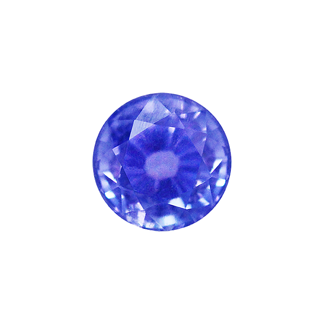 BLUE SAPPHIRE Round 0.41 Carat Untreated