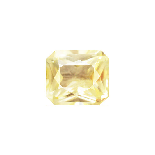 Yellow Sapphire  Emerald Cut Untreated 1.60 cts.