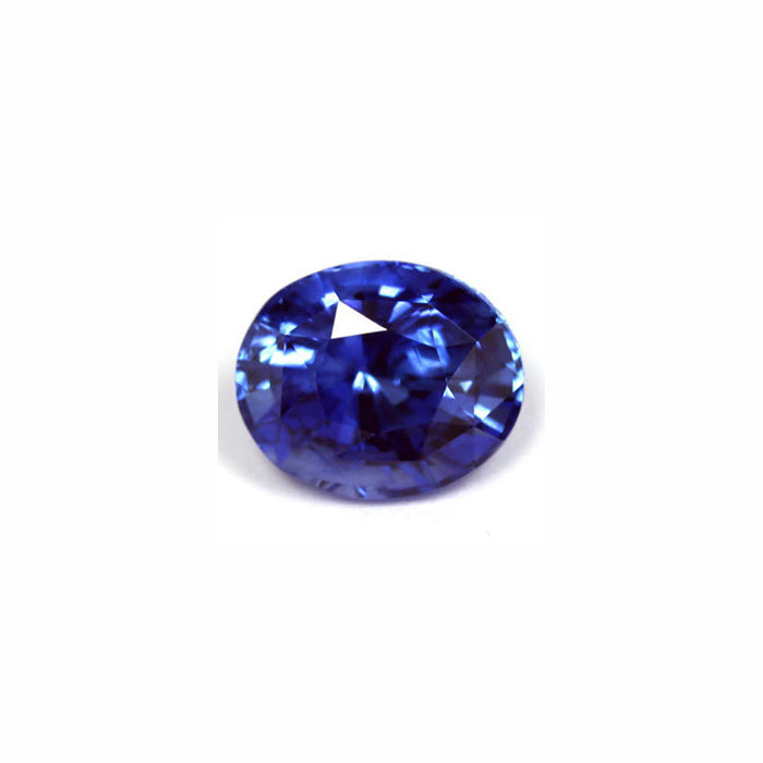 BLUE  SAPPHIRE Oval GIA Certified 4.09 cts.