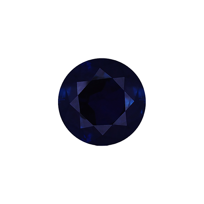 BLUE SAPPHIRE Round 0.81 Carat