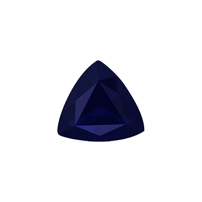 BLUE SAPPHIRE Trillion 0.71 Carat