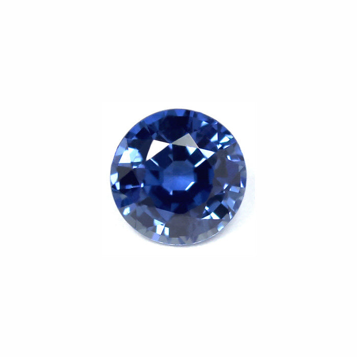 BLUE  SAPPHIRE Round AGL Certified Untreated 1.17 cts.