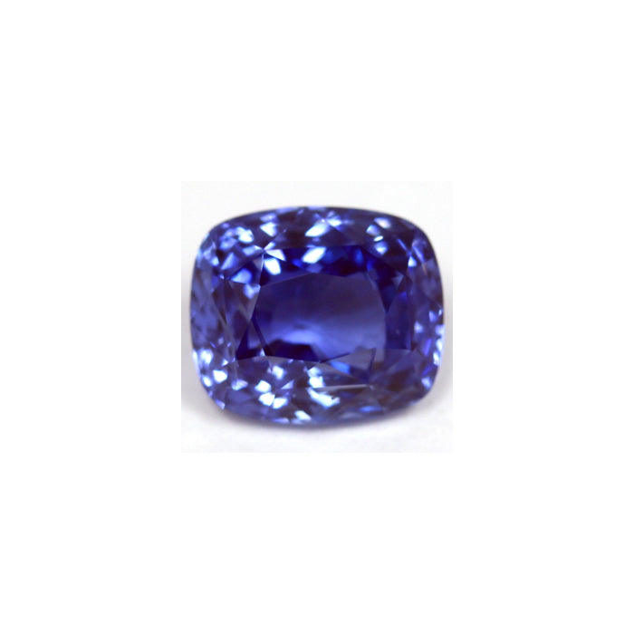 BLUE SAPPHIRE GIA Certified Untreated 3.90 cts. Cushion