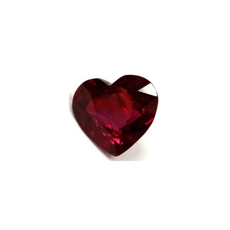 Ruby Heart GIA Certified Untreated  2.38 cts.