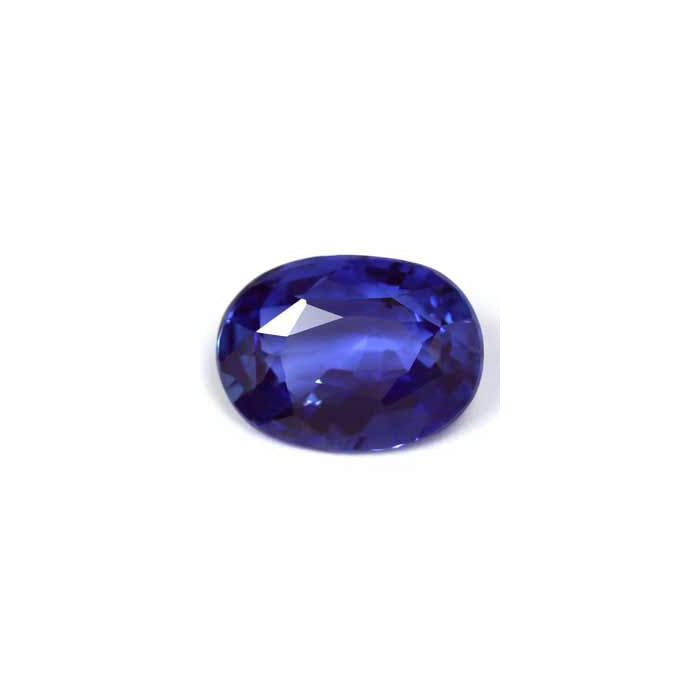 BLUE SAPPHIRE GIA Certified  Untreated 3.02 cts. Oval