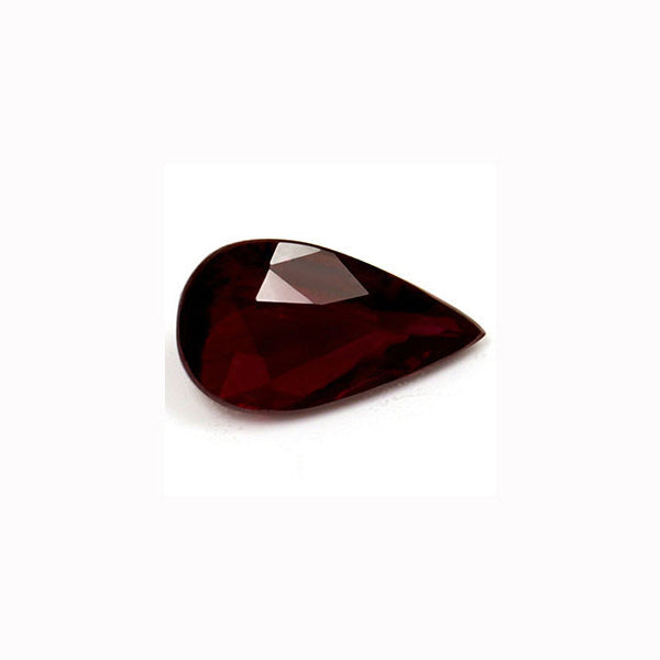 Ruby Pear GIA Certified Untreated 0.94 cts.