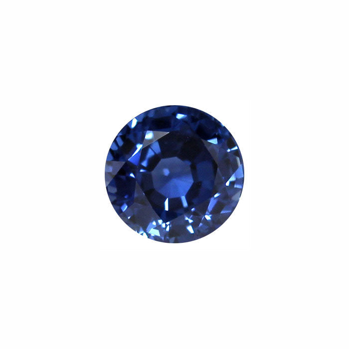 BLUE  SAPPHIRE Round GIA Certified Untreated 3.03 cts.