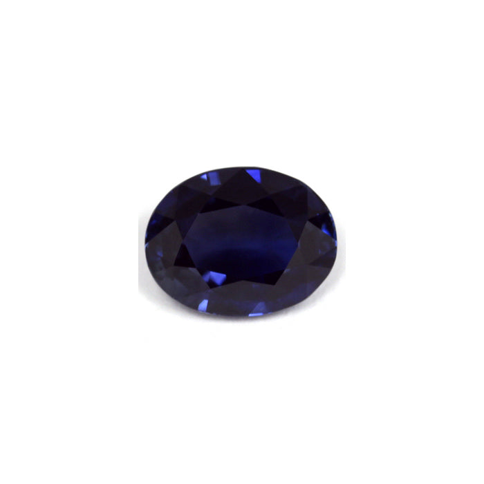 BLUE SAPPHIRE GIA Certified  Untreated 3.81 cts. Oval