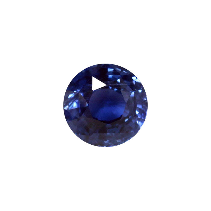 BLUE SAPPHIRE GIA Certified Untreated 3.70 cts. Round