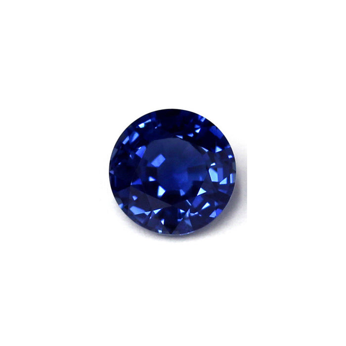 BLUE SAPPHIRE AGL Certified Untreated 2.59 cts.  Round