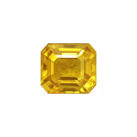 Yellow Sapphire  Emerald Cut 1.94 cts.
