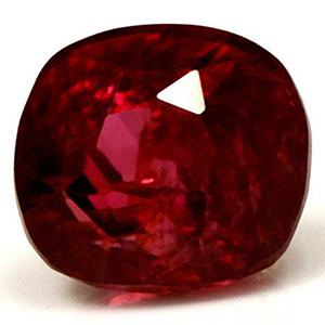 Ruby  Cushion  Untreated 0.75 cts.