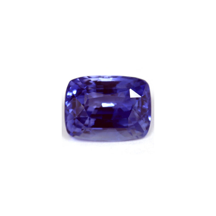 BLUE SAPPHIRE GIA Certified Untreated 4.89 cts. Cushion