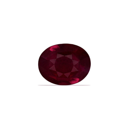 Ruby Oval GIA Certified Untreated 3.01  cts