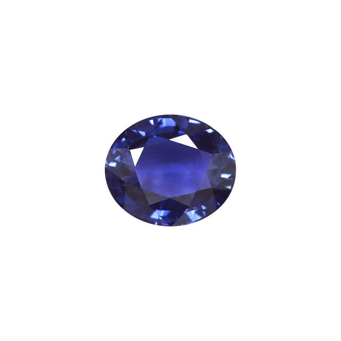 BLUE SAPPHIRE GIA Certified 4.26 cts. Oval