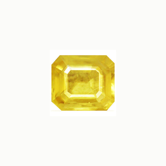 Yellow Sapphire Emerald Cut 1.78  cts.