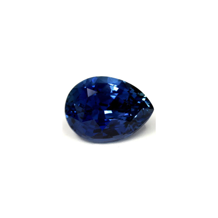 BLUE SAPPHIRE GIA Certified  Untreated 3.25 cts. Pear