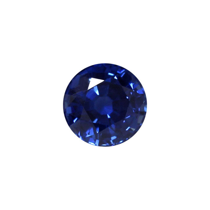BLUE SAPPHIRE GIA Certified Untreated 2.79 cts. Round