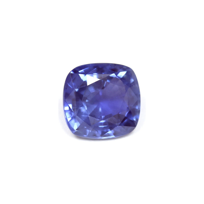 BLUE SAPPHIRE GIA Certified Untreated 4.20 cts. Cushion