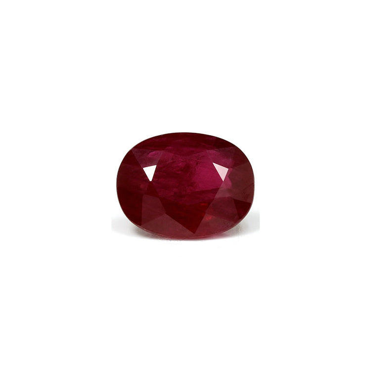 Ruby Oval GIA Certified  3.45 cts.
