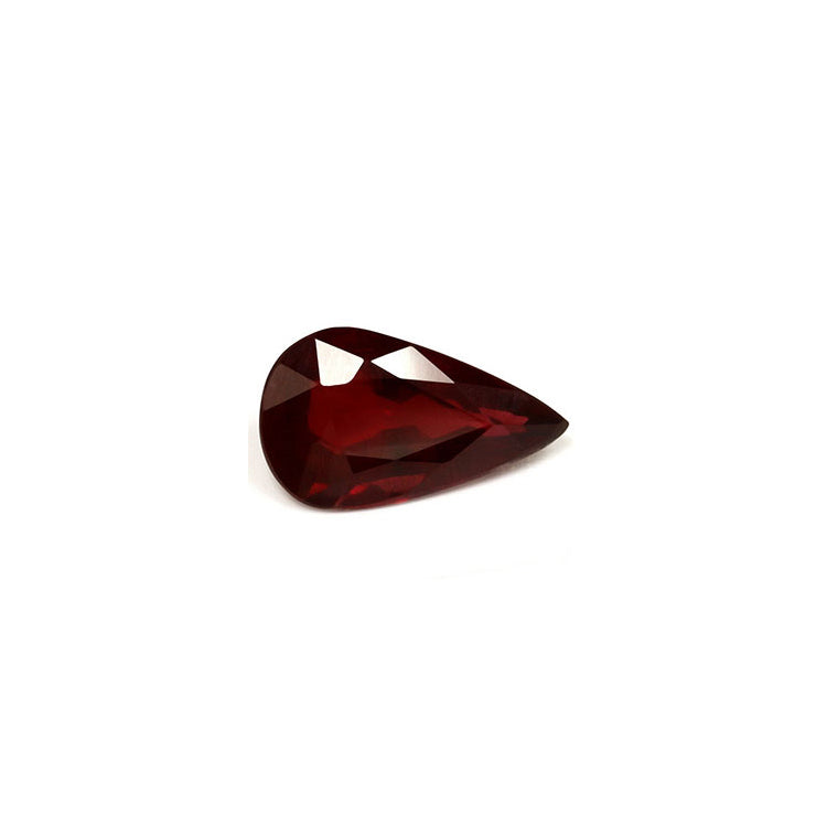 Ruby Pear GIA Certified Untreated 2.11  cts