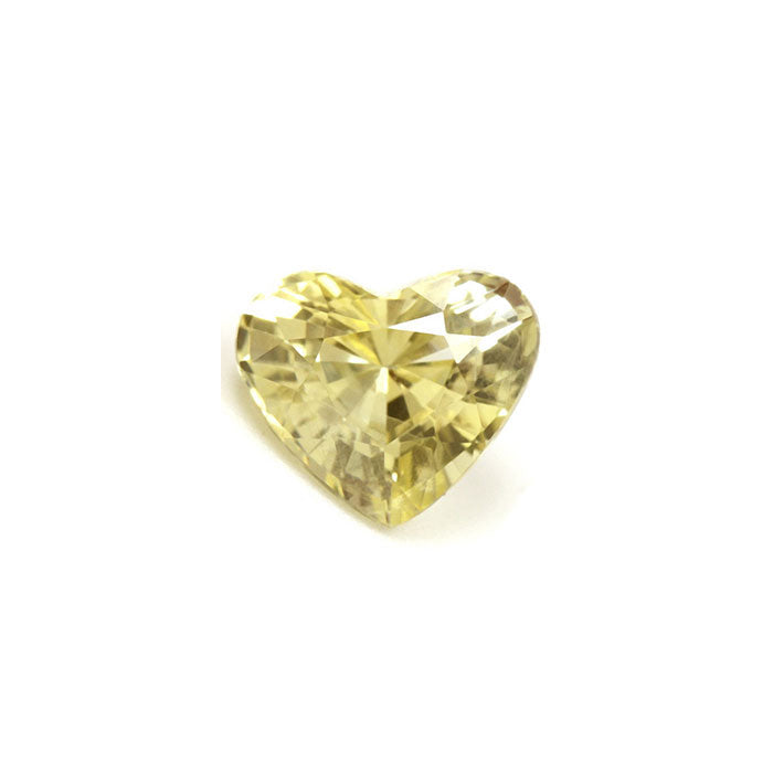 Yellow Sapphire Heart Untreated 1.89cts.