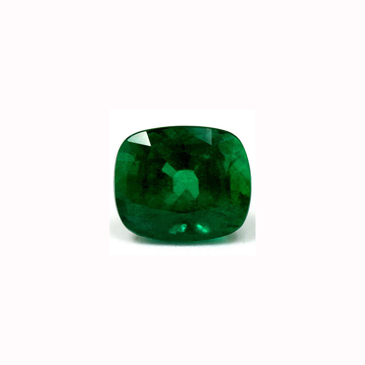 2.98 cts. Emerald Cushion GIA Certified