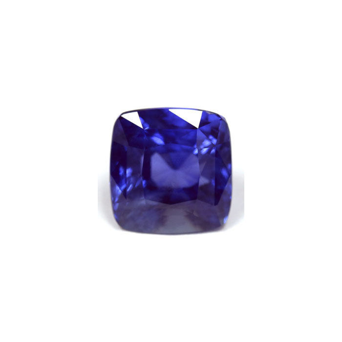 BLUE SAPPHIRE GIA Certified Untreated 5.71 cts. Cushion