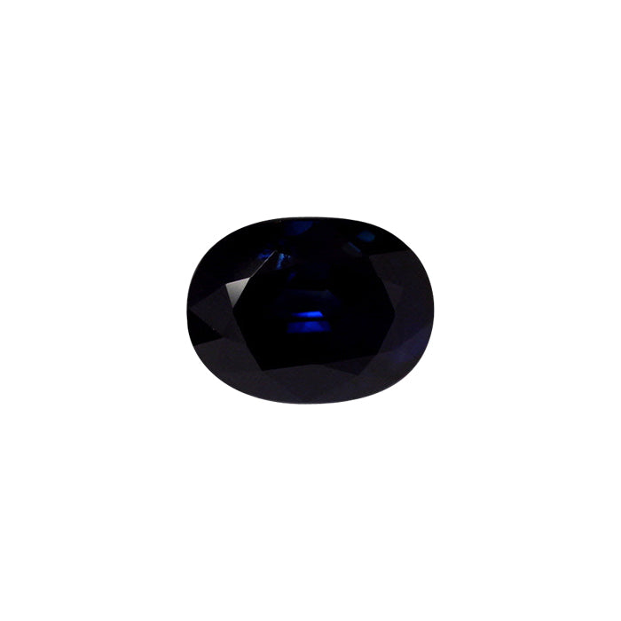 BLUE SAPPHIRE GIA Certified Untreated 8.06 cts. Oval