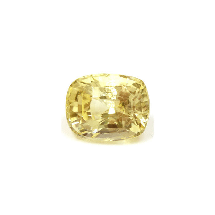 Yellow Sapphire Cushion Untreated 2.34cts.