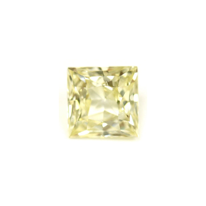 Yellow Sapphire Square GIA Certified Untreated 3.33cts.