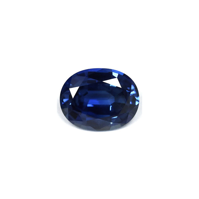 BLUE SAPPHIRE GIA Certified Untreated 3.16 cts. Oval