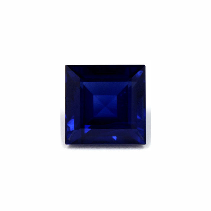 BLUE  SAPPHIRE Square GIA Certified 2.80 cts.