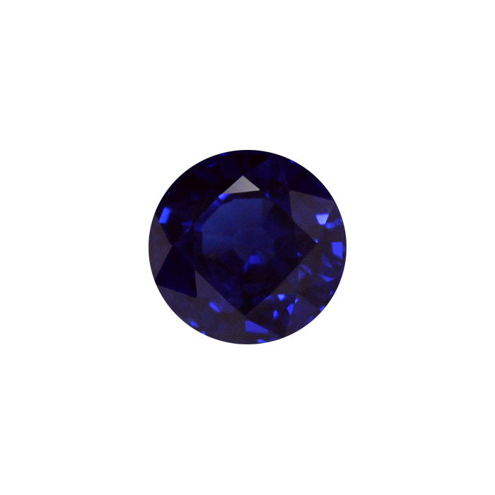 BLUE SAPPHIRE GIA Certified 3.11 cts. Round