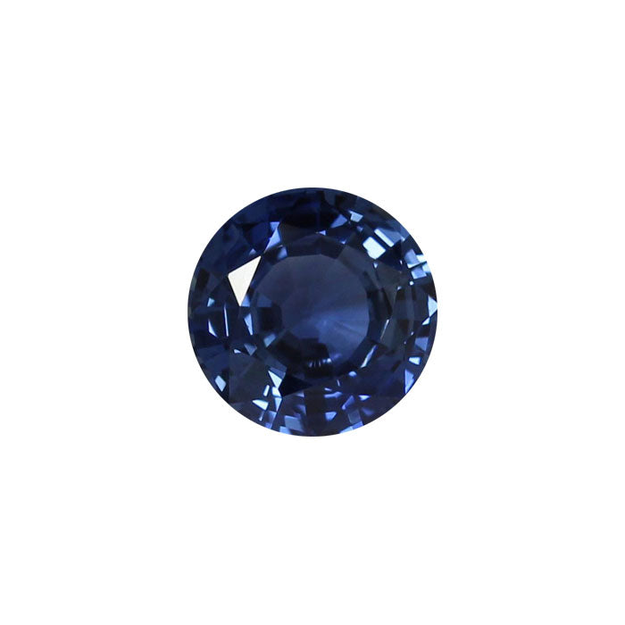 BLUE SAPPHIRE AGL Certified Untreated 3.30 cts. Round