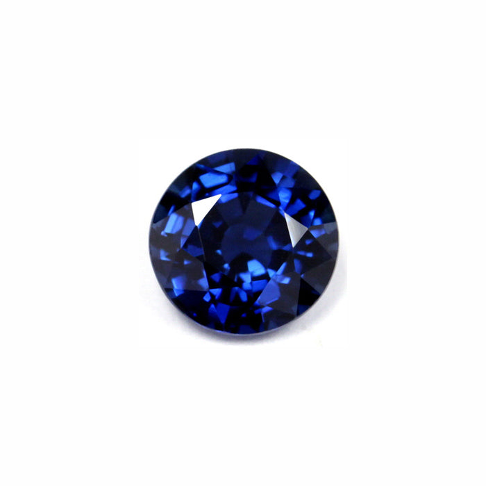 BLUE  SAPPHIRE Round GIA Certified Untreated 2.25 cts.