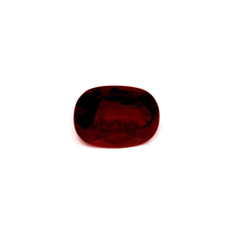 Ruby Cushion GIA Certified Untreated 2.98 cts