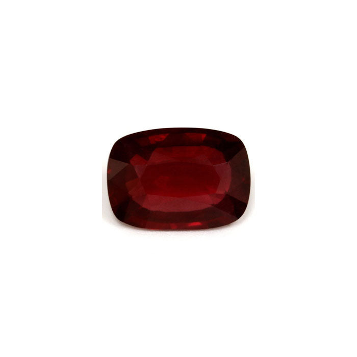 Ruby Cushion GIA Certified Untreated 3.28 cts.