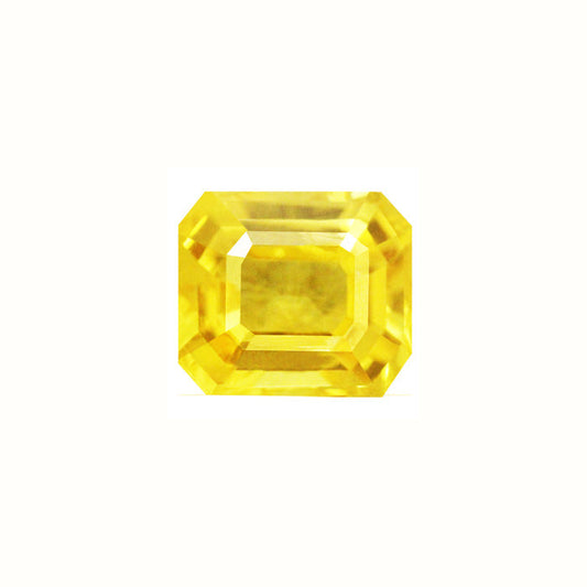 Yellow Sapphire  Emerald Cut 1.47 cts.
