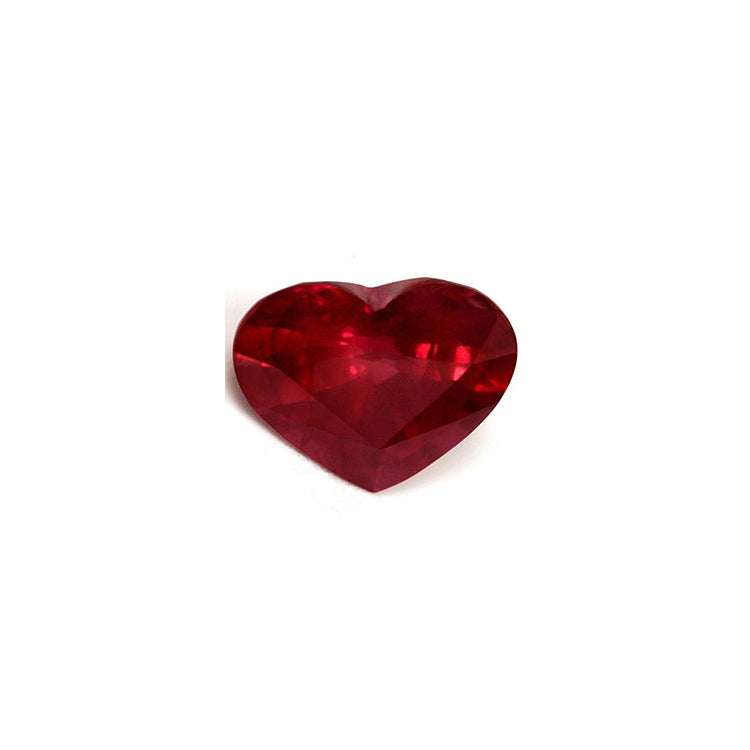 Ruby Heart GIA Certified Untreated 2.3 cts.
