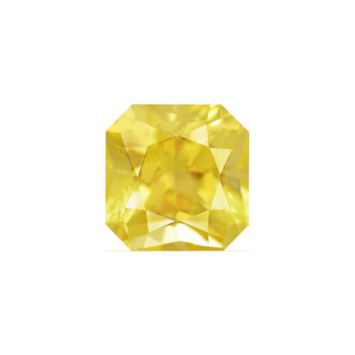 Yellow Sapphire Emerald Cut  2.11 cts.