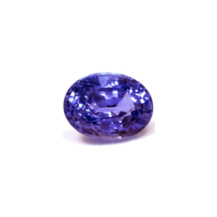 BLUE SAPPHIRE GIA Certified Untreated 4.06 cts. Oval