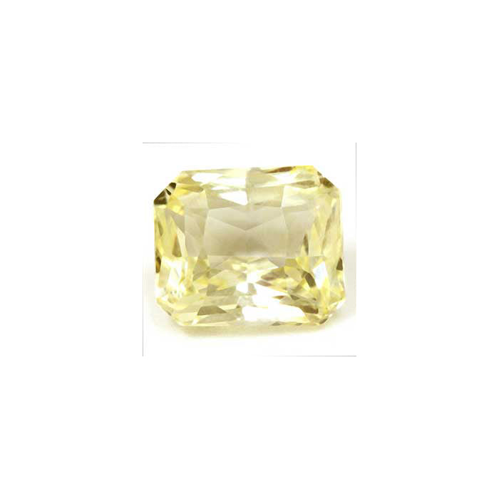 Emerald Cut Yellow Sapphire Untreated 2.05 cts.