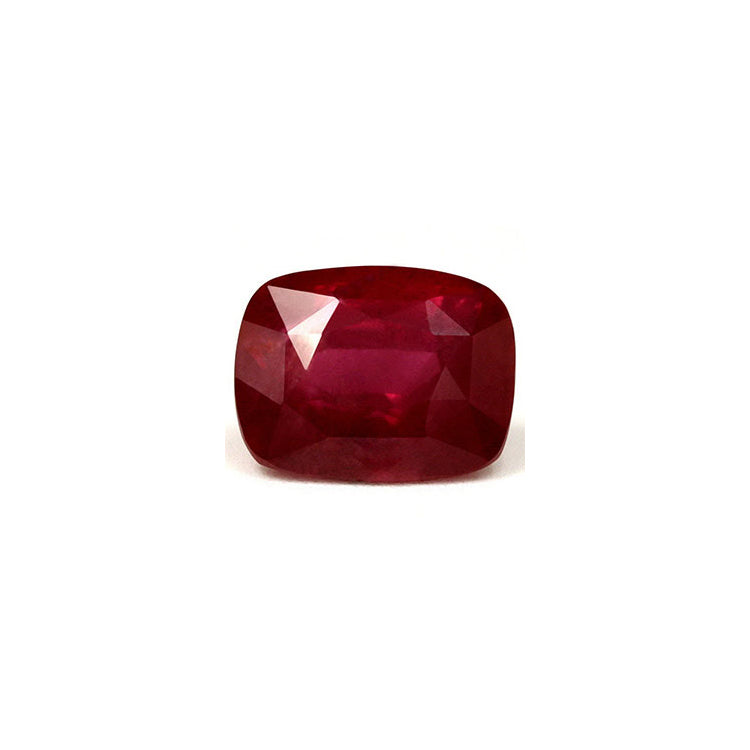 Ruby Cushion GIA Certified Untreated 5.00  cts.