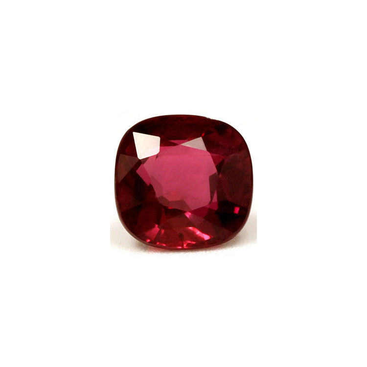 Ruby Cushion  GIA Certified Untreated 2.08  cts