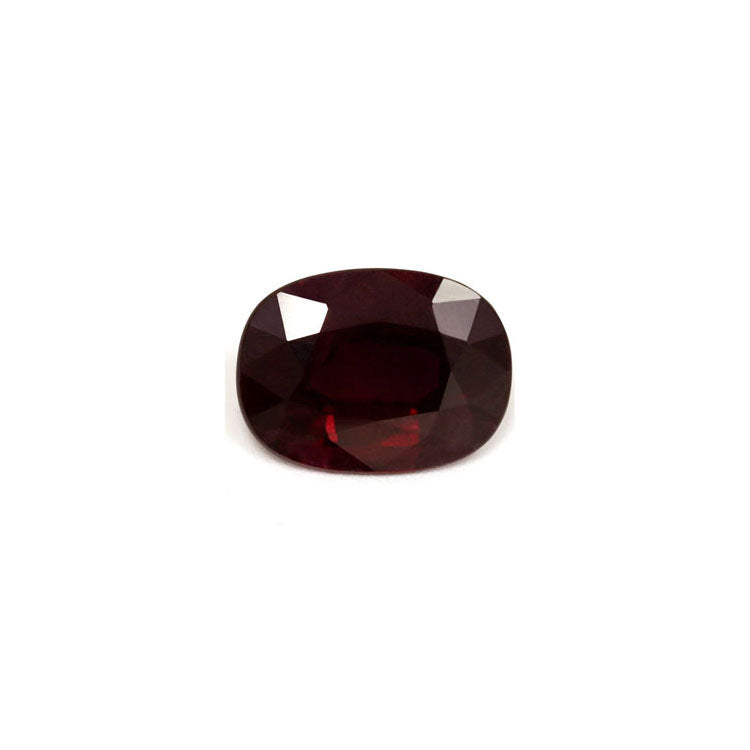 Ruby Cushion GIA Certified Untreated 3.10  cts.